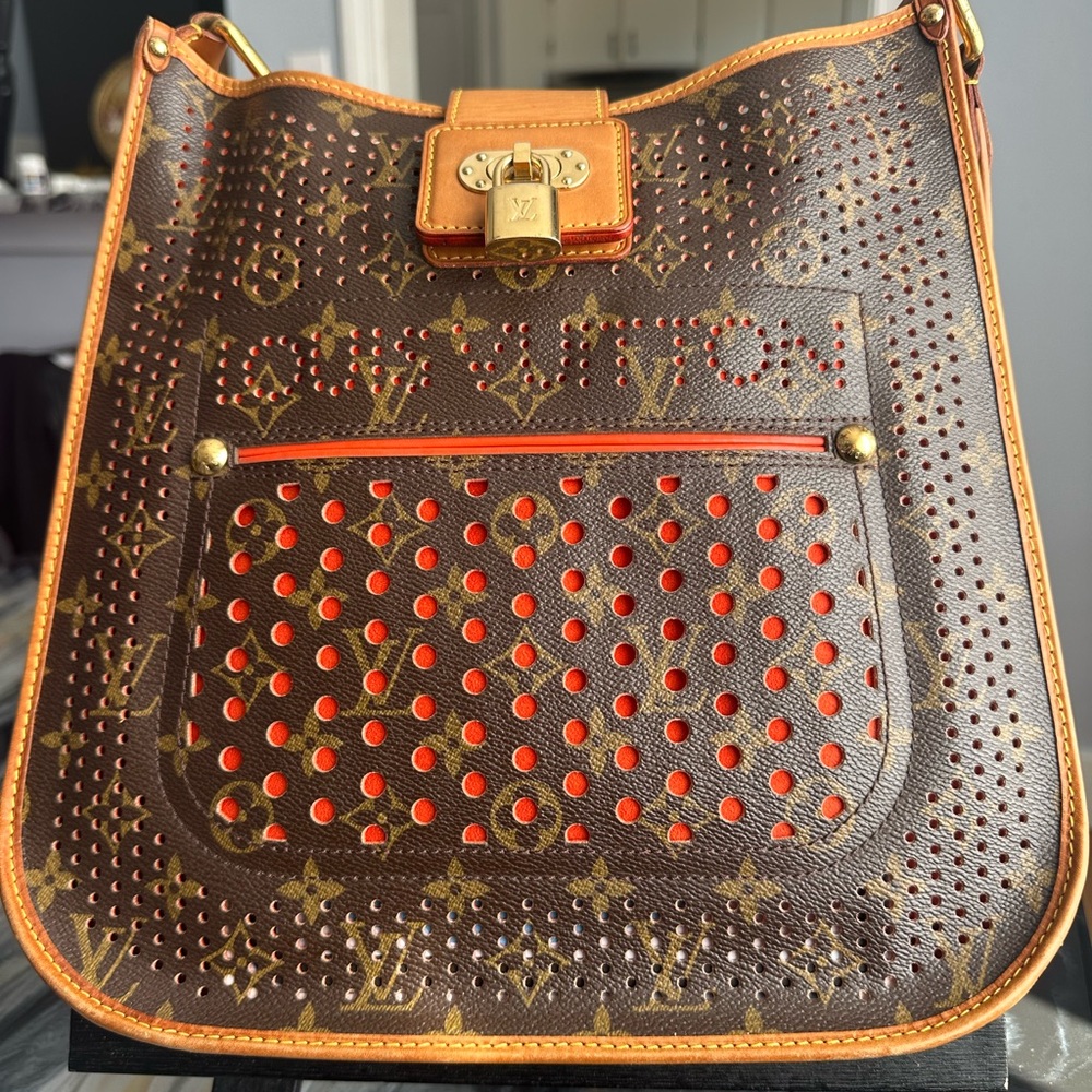 Louis Vuitton Limited Edition Perforated Musette